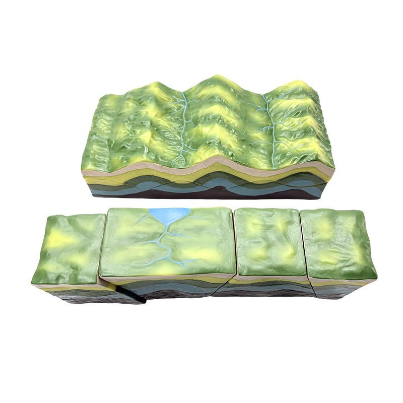 Model instrumenta za geološku nastavu model fault fold geometrijski demonstracijski model