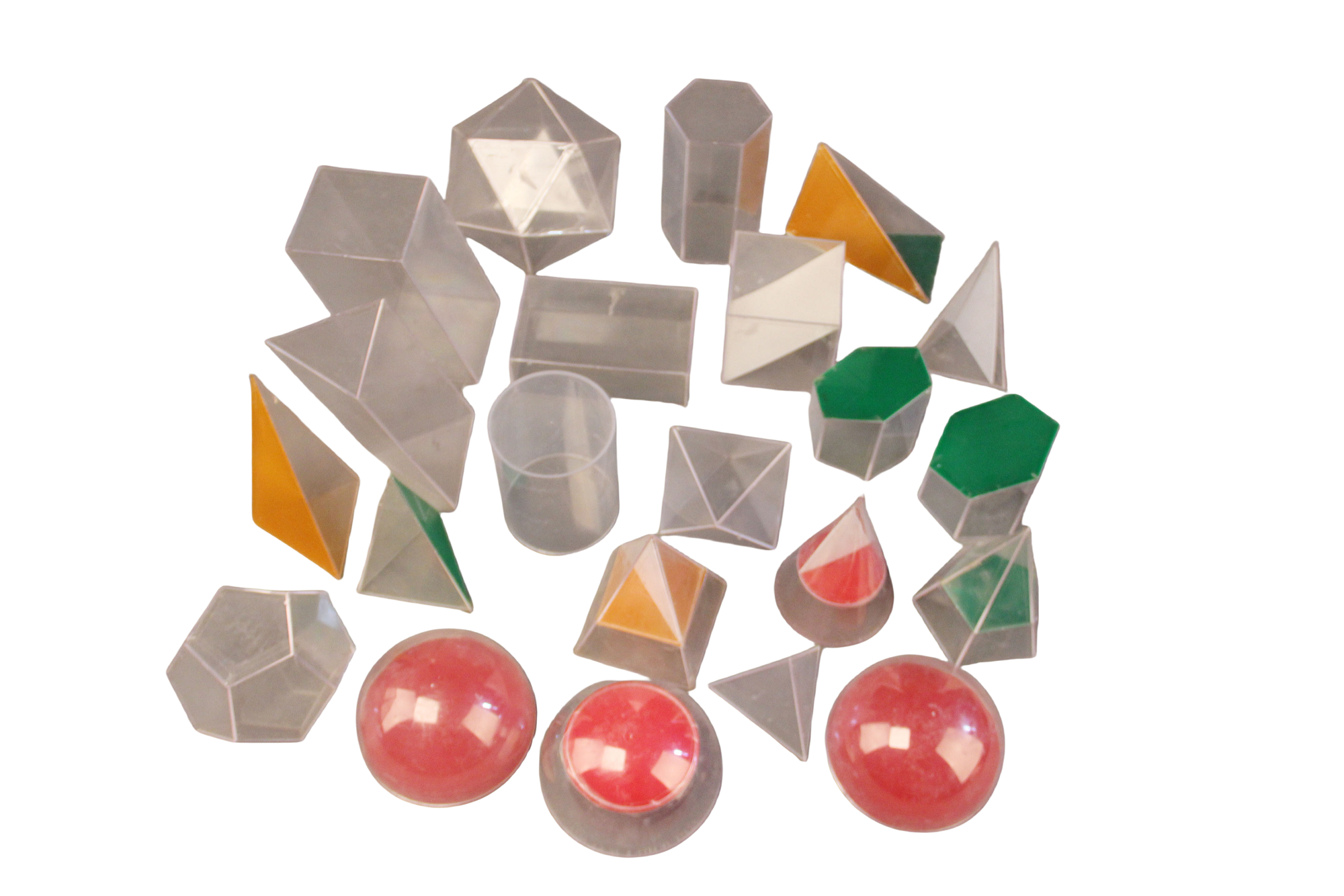 Obrazovni plastični geometrijski set